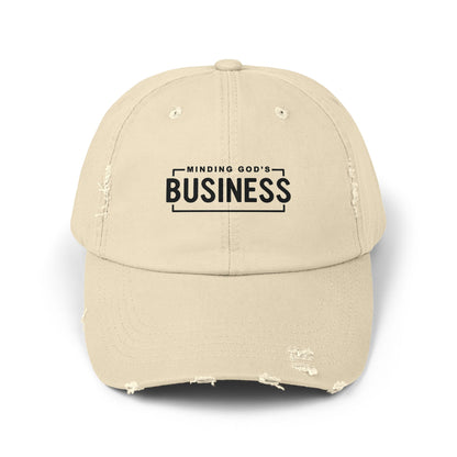 Minding God's Business Unisex Dad Cap